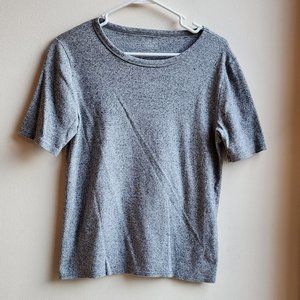 J. Crew Gray Perfect Fit Scoop Neck T-Shirt Size Large